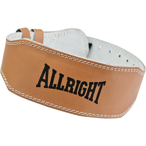 Cinturón de culturismo talla M natural allright 2903 (1/3)
