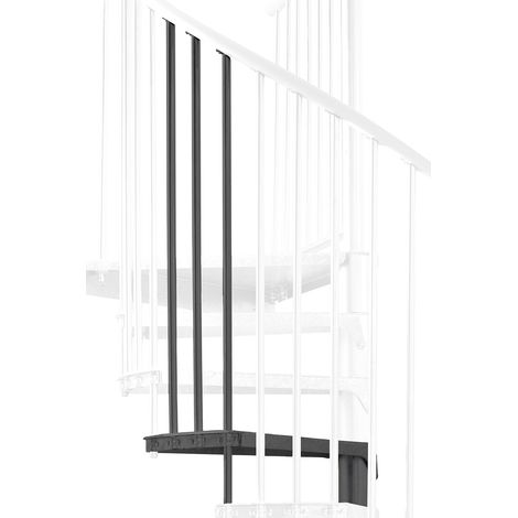 Minka Höhenerweiterung für Rondo Zink Color 140cm Durchmesser Anthrazit