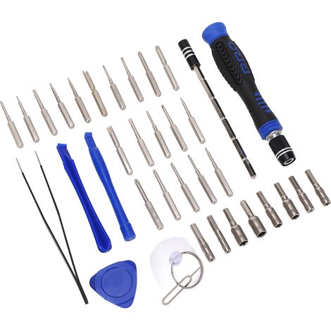 Kit de tournevis pour drones : tournevis télescopique avec embouts magnétiques de précision, poignée antidérapante et capuchon rotatif. (1/5)