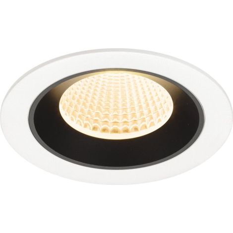 Spot encastré Numinos M blanc/noir 2700K - 40 deg - 1009607