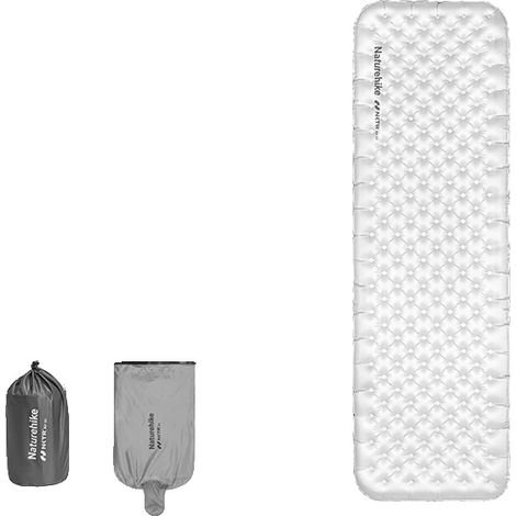 Colchón inflable, diseño ligero, inflado rápido, estándar (1/2)