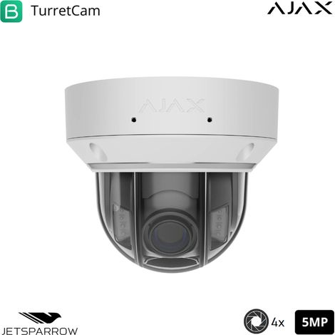 126285 - TVCC - DomeCam HLVF (5 Mp) - Farbe white - Ajax Videoüberwachung