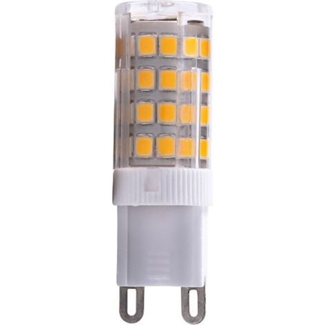 Ampoule LED G9 en céramique haute tension 220V/110V, type « corn lampadaire », pour miroir, phare, lustre ou applique murale extérieure. (1/5)