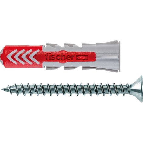 Tappi a T Duopower ø8 x 40 mm + viti ø5 x 55 mm, confezione da 200 unità (1/2)