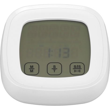 Thermomètre à viande numérique à 2 sondes avec écran tactile et affichage numérique. Thermomètre de cuisson pour barbecue avec aimant d'adsorption. (1/5)