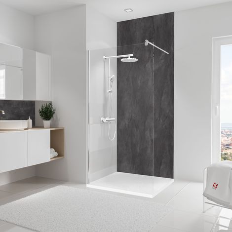Panneau mural Schiste anthracite, Schulte, 100 x 255 cm (1/5)