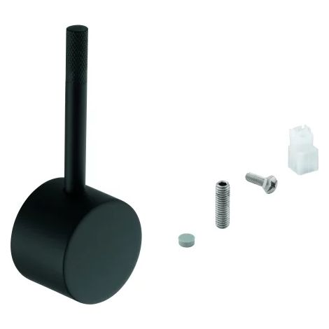 GROHE Palanca 46957, metal, para cartucho de 28 mm, para todos los monomandos de fregadero GROHE Blue Home con función de filtro, velvet black, 46957KS0