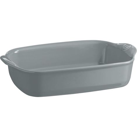 Petit Plat Rectangulaire Ultime – 24 personnes – Céramique Haute Résistance – Cuisson Homogène et Service du Four à la Table – Coloris Perle – Fabriqué en France (1/5)