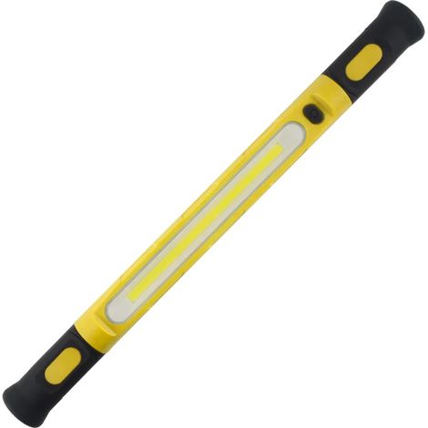 (Jaune) Lampe de travail magnétique ultra-lumineuse, batterie rechargeable intégrée, bande lumineuse pour le compartiment moteur (1/5)