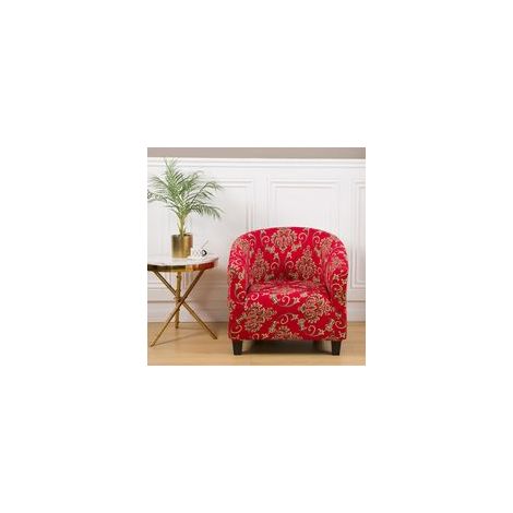 Copripoltrona elasticizzato, coprisedia stampato rimovibile e lavabile, copridivano moderno, copripoltrona per bancone bar, soggiorno, sala da pranzo, reception, ufficio (20)