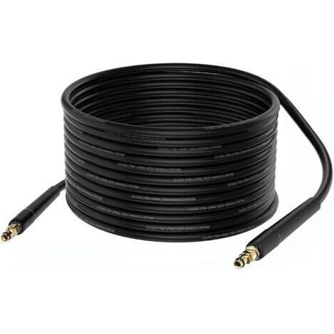 Tuyau d'extension haute pression de rechange pour nettoyeurs haute pression Kärcher série K (K2, K3, K4, K5, K6, K7) – 15 m (1/5)