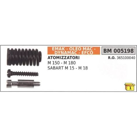 Kit antivibrante EMAK per atomizzatore M 150 180 SABART M 15 18 005198