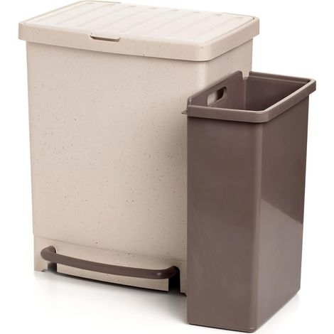 Tatay Cubo reciclaje Ecohome 17+8 lt (1/7)