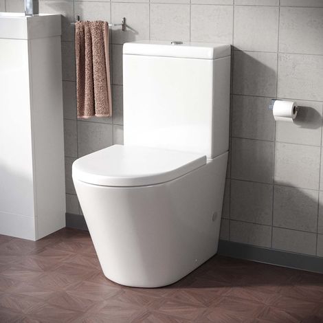 Bella Round Close Coupled Cistern, Pan and Seat (1/5)