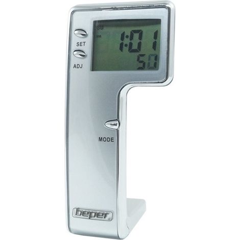 Trade Shop - DIGITALER WECKER BATTERIEBETRIEBENER TISCHWECKER LCD-ANZEIGE BEPER - (1/3)