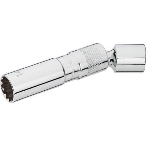 VIGOR Zündkerzen-Einsatz, 3/8 (10 mm) Vierkant hohl, Außen Doppelsechskant Profil, SW 14 mm (1/4)