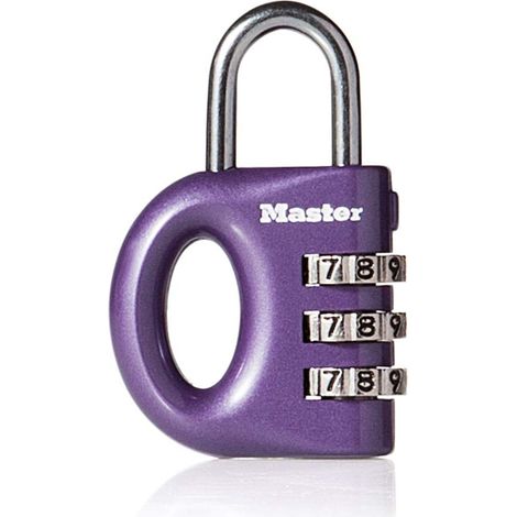 MASTER LOCK - Cadenas 3 chif.couleur 32mm blister (1/3)
