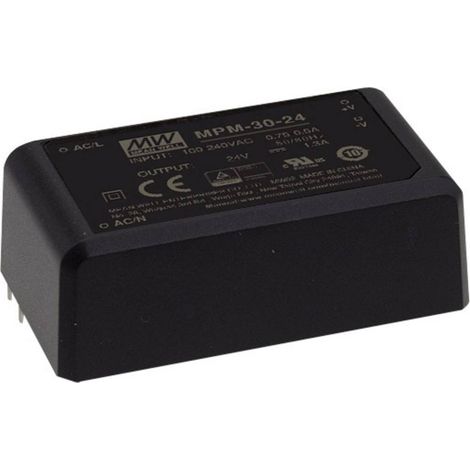 ALIMENTAZIONE AC/DC PER MEAN WELL MPM-30-12 MPM-30-12 CIRCUITI STAMPATI 12 V/DC 2,5 A 1 PZ(I) (1/3)