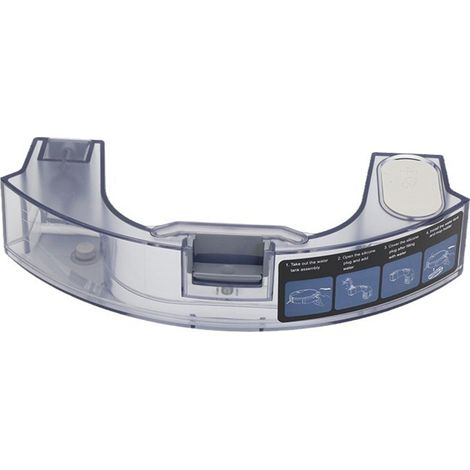 Réservoir d’Eau pour Robot Aspirateur Compatible MAMNV ZCWA GTTVO BR151 BR150 – Bac à Eau de Remplacement pour Nettoyage Automatique 1 Pièce, Transparent (1/5)