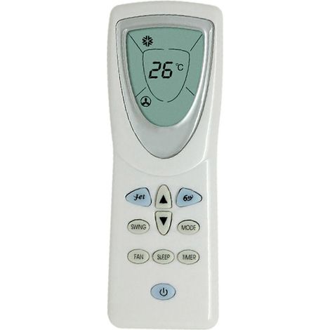 Télécommande universelle pour climatiseur Whirlpool DG11D1-10 12 cm/4,72 pouces