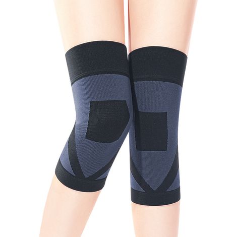 Genouillères - Soutien Compression Pour Activités Extérieures - Hiver Cyclisme Randonnée Ski Camping - Taille Unique (1/5)