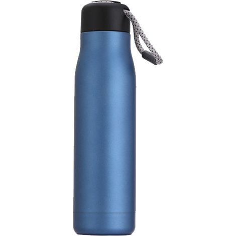 Bouteille Isotherme Acier Inoxydable - Double Paroi Sous Vide - 400 ml - Embouchure Standard - 1 Pièce (1/5)