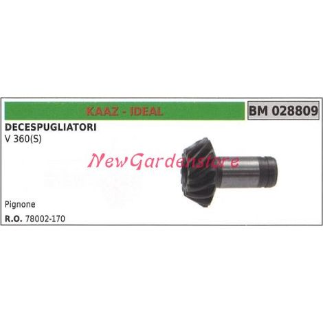Pignone coppia conica KAAZ decespugliatore V 360(S) 028809