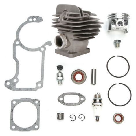 Kit de pistón y cilindro de 44,7 mm, piezas de repuesto compatibles con la motosierra Stihl 026 MS260 026pro.