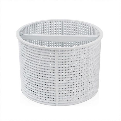 panier de filtre pour écumoire de piscine, blanc, pour retirer les feuilles (1/5)