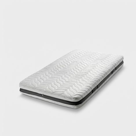Materasso memory foam multistrato 1 piazza e mezza Loto Velvet