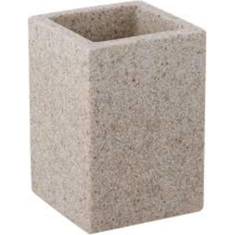 Optima Supera Becher aus Polyresin, Sand (SUP27) (1/5)