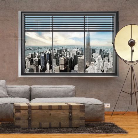 Papier Peint "New York Window" 140 x 200 cm (1/2)