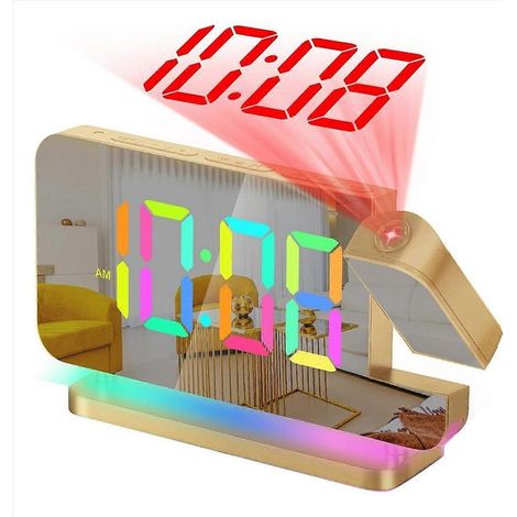 reveil-a-projection-dore-221818424 (1/5)