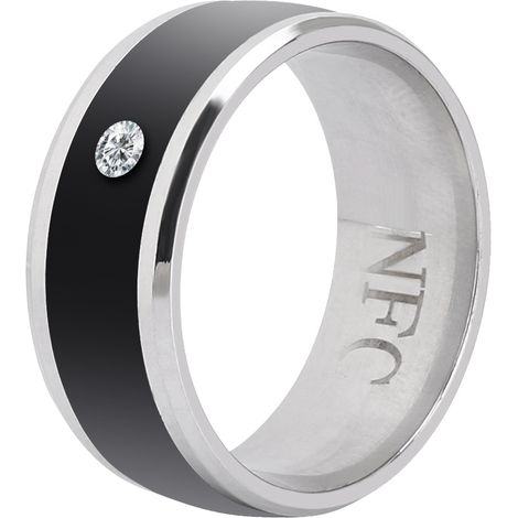 Bague Connectée Multifonction NFC Universelle pour Smartphone - Taille 7 (1/5)