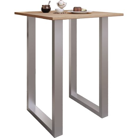 Tavolo da bar in legno Xona 80x80 102x80x80 - VCM