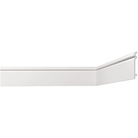 BATTISCOPA DECORATIVO SERIE 'LUXSTYL' mod. 'L14015' - mm 15 x 140 x 2 mt 10 PZ