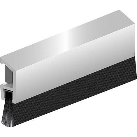 Joint de sol de porte IDS-B Deluxe visser alu.argent. L 1000mm (Par 10)
