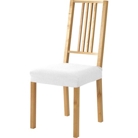 Coprisedia Antimacchia Bielastico Elasticizzato Senza Schienale Proteggi Seduta 2/4/6 Pezzi  Bianco - 4 Pezzi
