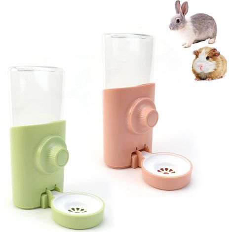 Lot de 2 Automatische bouteilles d eau distributeur d eau Kleintiere 600ml, Maison (1/5)