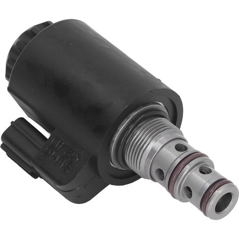 Électrovanne d'arrêt SKM6 G24D16B SKM6 G24D à 2 broches en acier allié pour KOBELCO 24 V (1/5)