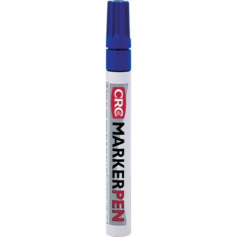 Marcador Pintura Permanente 8grs/10ml Azul Crc