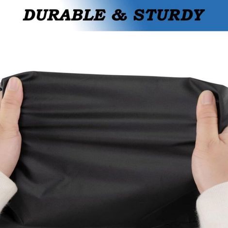 Housse Moto - Tissu Oxford 210D Imperméable - Protection Extérieure Contre Pluie Neige Vent Poussière UV - Taille XXXXL - 1 Pièce (1/4)