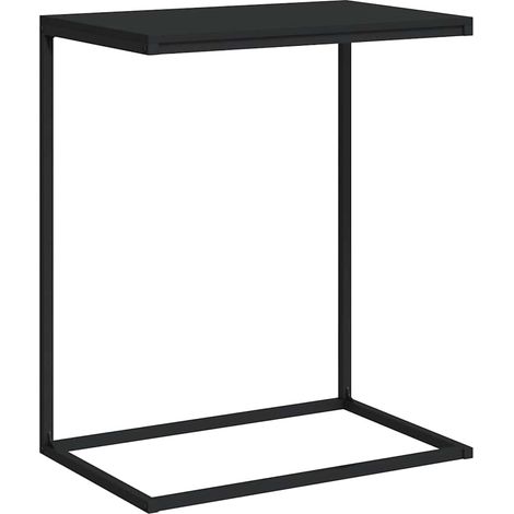 Maison Exclusive - Beistelltisch Schwarz 55x35x66 cm Holzwerkstof