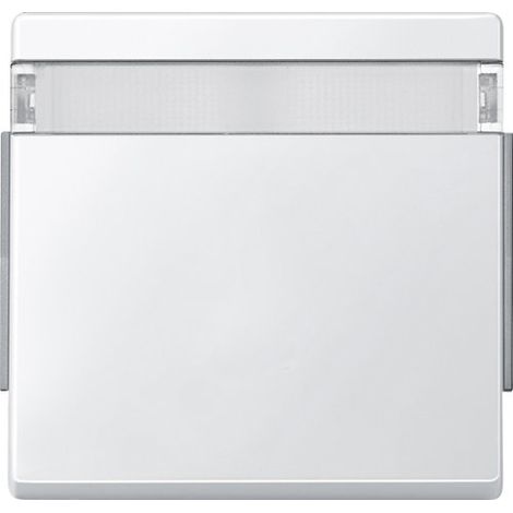 MERTEN 343919 ENJOLIVEUR AVEC PORTE TIQUETTE POUR COMMANDES, BLANC, AQUADESIGN