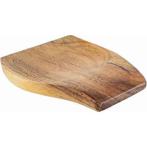 Löffelablage aus Holz, Löffelkellenhalter, Ständer, Küchenzubehör-12x11.5cm-Light Brown (1/4)