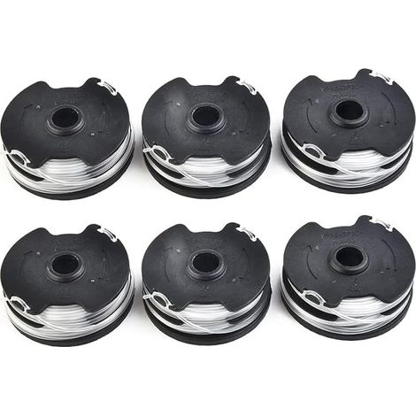 Lot de 6 bobines de fil pour débroussailleuse sans fil LIDL Parkside PRTA 20-Li A1, B2, C3-6 (1/5)