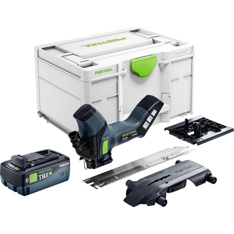 Festool ISC 240 EB-Basic Akku Dämmstoffsäge 18 V 240 mm + 1x Akku 8,0 Ah + Systainer - ohne Ladegerät