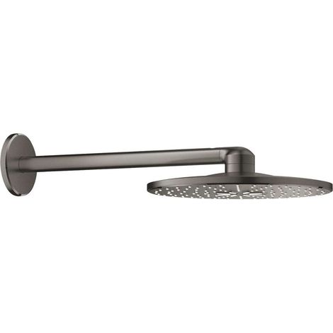 Rainshower Smartactive 310 Set douche de tête 2 jets et bras 430mm, Hard Graphite brossé (26475AL0)