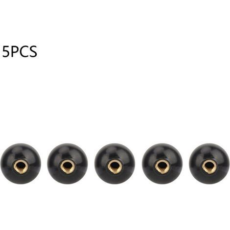5 pièces BM10 32 construit en cuivre vis écrou rond bakélite boule bouton poignée (1/4)
