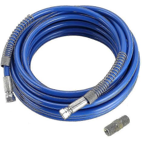 Tuyau de pulvérisation de peinture sans air 1/4 pouce, pulvérisateur de peinture universel haute pression, tube en fibre flexible 3300 psi (1/5)